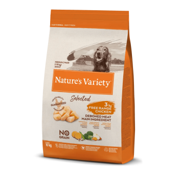 Nature Variety Cão Adulto Selected No Grain Frango 2kg